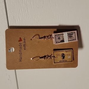 Handmade "Big Spender" Earrings